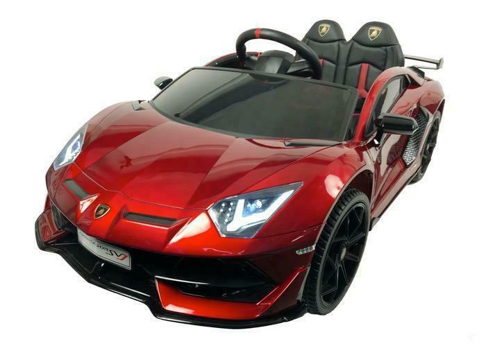 Lamborghini Aventador SVJ, 12 volt elektrische kinderauto, Kinderen en Baby's, Speelgoed |Speelgoedvoertuigen, Nieuw, Afstandsbediening