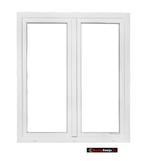PVC Ramen zonder middenstijl B130xH150 en B200xH150 Ug=1.1, Doe-het-zelf en Bouw, Glas en Ramen, Gevelraam of Ruit, 120 tot 160 cm