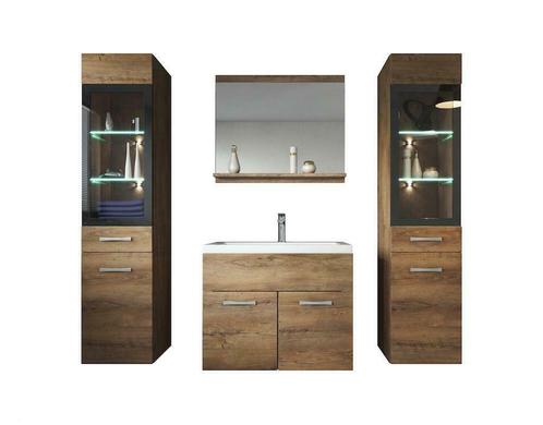 Badmeubel Rio XL wastafelkast badkamermeubel bad meubel hout, Huis en Inrichting, Badkamer | Badkamermeubels, 25 tot 50 cm, Nieuw