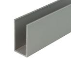 Aluminium U-profiel 40x20x40x2-RVS-3500 mm, Maison & Meubles, Salle de bain | Salle de bain complète, Verzenden