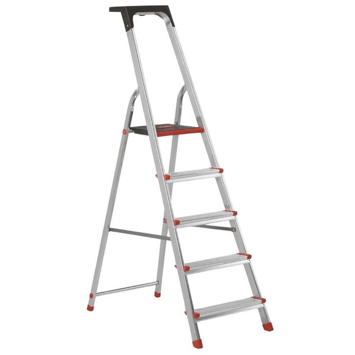 Altrex huishoudtrap Lima 5 treden, Doe-het-zelf en Bouw, Ladders en Trappen, Ladder, Nieuw, Minder dan 2 meter, Ophalen of Verzenden
