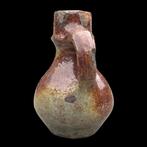 Médiéval Grès Cruche à huile en grès de Raeren — Raeren, Antiquités & Art