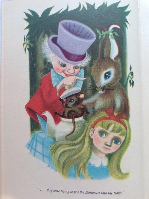 Lewis Carroll/Patricia Morriss - Alices adventures in, Antiek en Kunst, Antiek | Boeken en Manuscripten