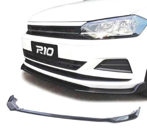 Spoiler Lame Avant Pour Volkswagen Vw Polo 6 2G Aw 17- Noir, Auto-onderdelen, Carrosserie, Verzenden
