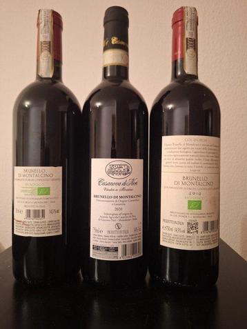 2014 , 2019 Col dOrcia & 2020 Casanova di Neri - Toscane
