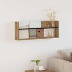 vidaXL Tijdschriftenrek Artisan Eiken 80 x 12 x 30 cm, Verzenden