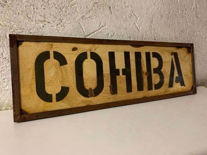 cohiba - cohiba - Zonder Minimumprijs - Reclamebord -, Verzamelen, Rookartikelen, Aanstekers en Luciferdoosjes