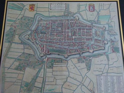 Nederland - Alkmaar; Joan Blaeu - Alcmaria - 1621-1650, Boeken, Atlassen en Landkaarten
