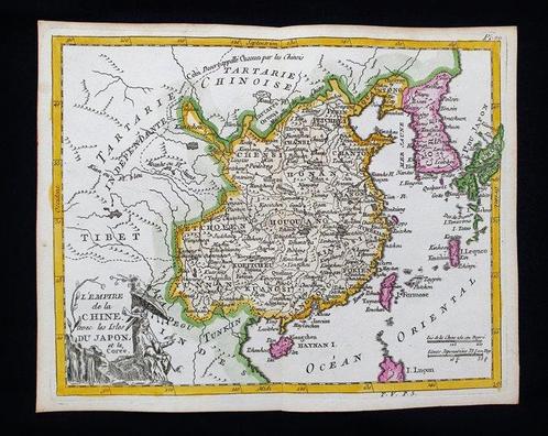 Azië - Japan / Korea / China / Taiwan; Moutard - Delaporte -, Boeken, Atlassen en Landkaarten