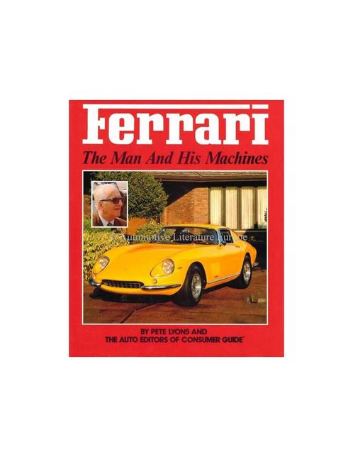 FERRARI: THE MAN AND HIS MACHINES - PETE LYONS - BOEK, Boeken, Auto's | Boeken, Ophalen of Verzenden