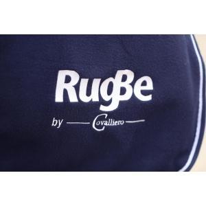 Rugbe fleecedeken classic 125-175 cm - blauw - kerbl, Animaux & Accessoires, Chevaux & Poneys | Couvertures & Couvre-reins