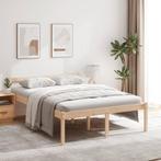 vidaXL Seniorenbed massief grenenhout wit 120x190 cm, Huis en Inrichting, Slaapkamer | Bedden, Verzenden, Nieuw