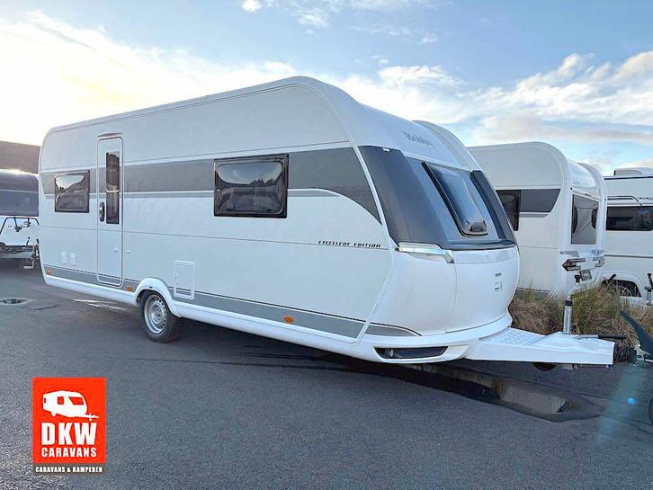 HOBBY Excellent Edition 540 UFF - NIEUW - EINDEREEKS, Caravans en Kamperen, Caravans, 1250 - 1500 kg, Gascomfoor, Hordeur, Kachel