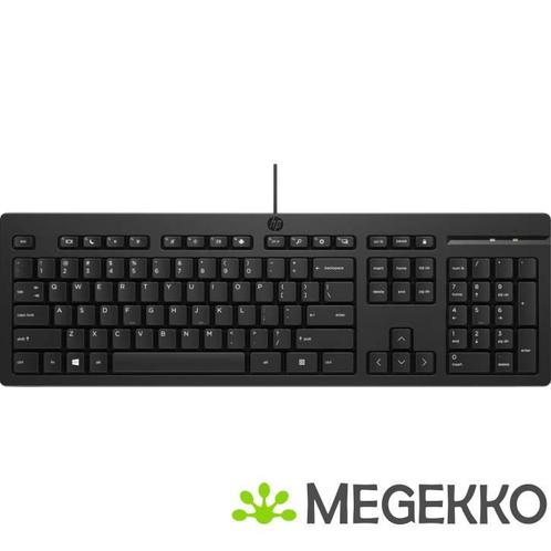 HP 125 Wired Keyboard, Computers en Software, Toetsenborden, Nieuw, Verzenden
