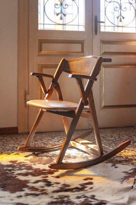 Norquist - Stoel - Kroon Wonderfold - Walnoot - Opvouwbare, Antiek en Kunst, Antiek | Meubels | Stoelen en Sofa's