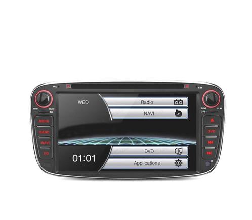 Autoradio 2Din 7  Pour Ford Rond Couleur Noir Usb Gps Tactil, Auto diversen, Autonavigatie, Verzenden