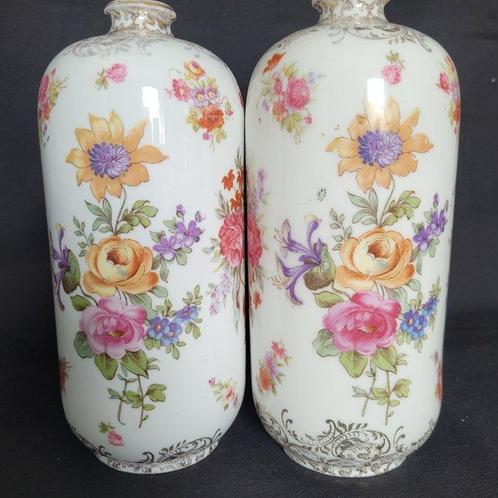 Sitzendorf - kaufmann - Vaas - Porselein - Jugendstil, Antiek en Kunst, Antiek | Glaswerk en Kristal