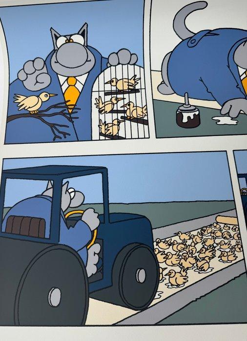 Philippe Geluck - 1 Silkscreen - Le Chat - Oiseaux, Boeken, Strips | Comics