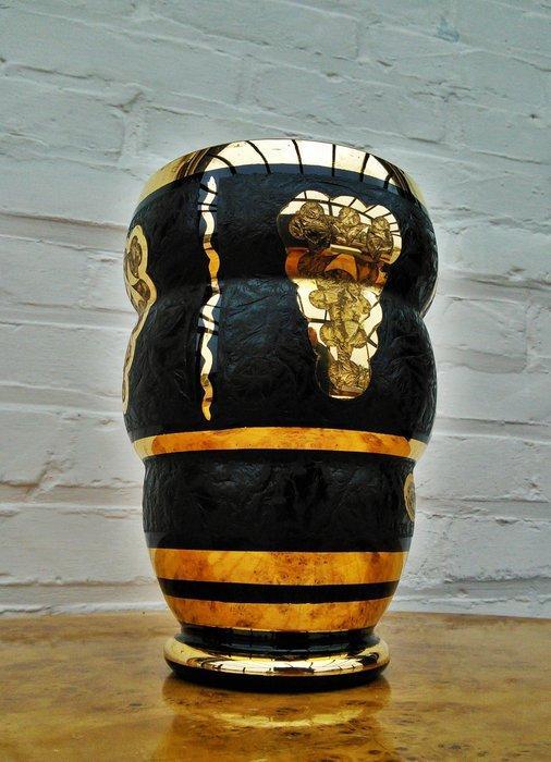 Booms Glas - Paul Heller - Vaas - Hyalietglas, Antiek en Kunst, Kunst | Designobjecten