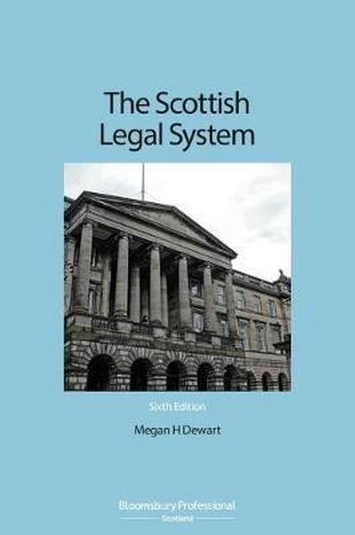 The Scottish Legal System 9781526506337, Livres, Livres Autre, Envoi