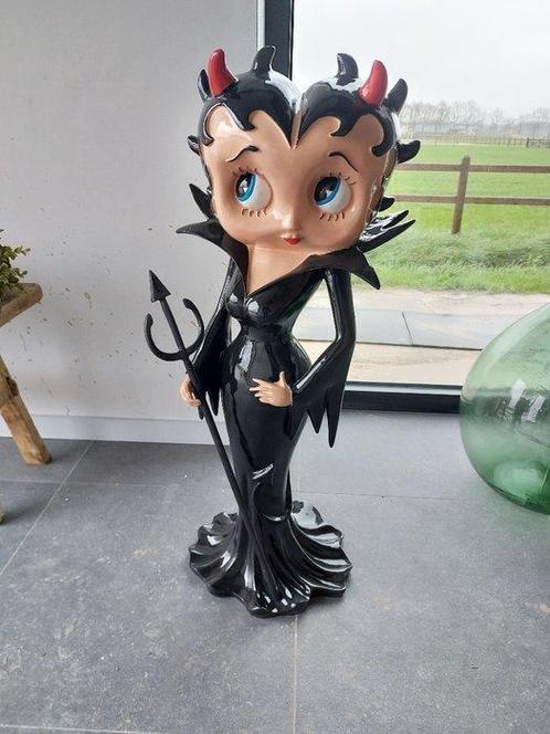 Beeld, 95 cm high beautiful statue Betty Boop as a devil in, Antiek en Kunst, Kunst | Designobjecten