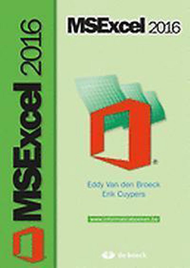 MS Excel 2016 9789045557151 Erik Cuypers, Boeken, Schoolboeken, Gelezen, Verzenden