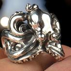 Bague exclusive en argent - Pieuvre - Octopus Support de