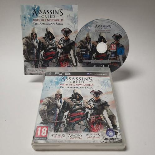 Assassins Creed Birth of a new World American Saga Ps3, Games en Spelcomputers, Games | Sony PlayStation 3, Zo goed als nieuw