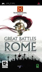 The History Channel Great Battles of Rome (PSP tweedehands, Consoles de jeu & Jeux vidéo, Ophalen of Verzenden