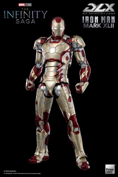 Infinity Saga DLX Action Figure 1/12 Iron Man Mark 42 17 cm, Verzamelen, Film en Tv, Ophalen of Verzenden