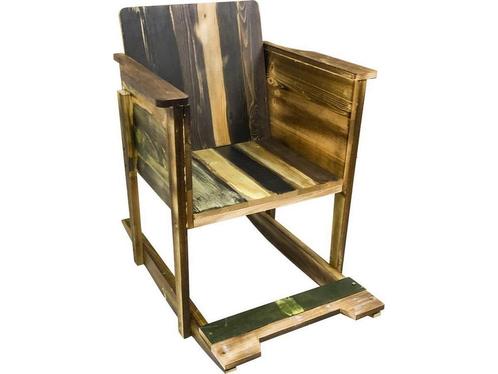 Schommelstoel kinderen Scrapie - gerecycled sloophout, Huis en Inrichting, Stoelen, Nieuw, Verzenden