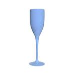 Champagne Glazen Lichtblauw Herbruikbaar 150ml 4st, Hobby en Vrije tijd, Feestartikelen, Nieuw, Verzenden