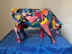 Figurine - Cow Parade, Cowparade. Partying with Pi-COW-sso, Antiek en Kunst, Curiosa en Brocante