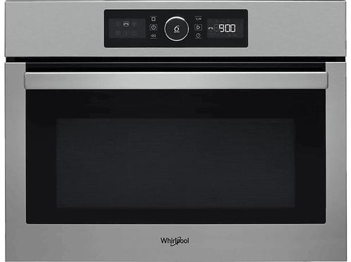 Whirlpool -  Inbouw Microgolf  - Inox, Elektronische apparatuur, Microgolfovens, 60 cm of meer, Draaiplateau, Nieuw, Combi-microgolfoven