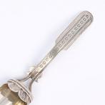 NO RESERVE - Suikerschep - Biedermeier - Cuillère - Argent