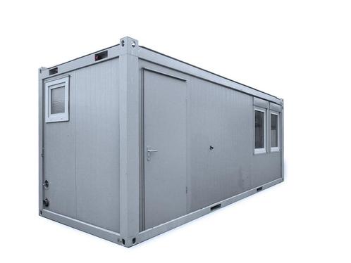 20ft Cabin met Keuken & Toilet - New | Goedkoop |, Zakelijke goederen, Machines en Bouw | Keten en Containers, Verzenden