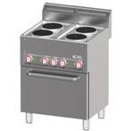 Fornuis + Heteluchtoven | COOKING LINE 600 | Elektrisch | 4, Verzenden, Nieuw in verpakking