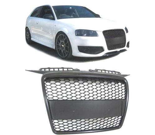 CALANDRE NID DABEILLE SANS LOGO POUR AUDI A3 05-08 NOIR, Autos : Pièces & Accessoires, Carrosserie & Tôlerie, Envoi