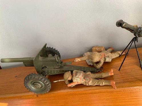 Elastolin - Figurine-jouet Groupe d’artillerie Anglais -, Kinderen en Baby's, Speelgoed | Overig