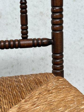 Chaise - Chêne, Riet - Chaise à oreilles Bobbin