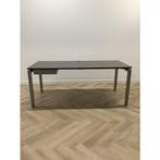 Tweedehands bureau vv persoonlijke lade 180x80 cm, bruin -, Gebruikt, Bureau