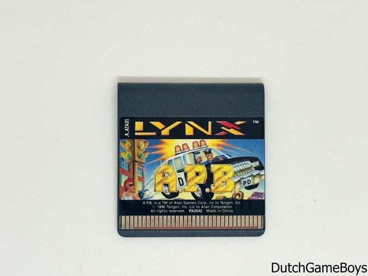 Atari Lynx - A.P.B., Games en Spelcomputers, Spelcomputers | Atari, Gebruikt, Verzenden