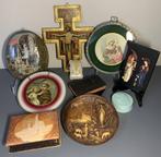 Collection de 10 objets religieux - Verre - XXe siècle, Antiek en Kunst