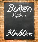 Krijtbord Buiten 30x60 cm Zonder Ophangsysteem, Verzenden, Nieuw