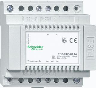 Schneider Electric Merten KNX Wisselstroomvoeding 24V AC/1A