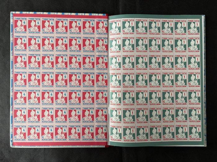 Tintin - Timbres Cheques et Points Tintin - Dédicacé - 1, Boeken, Stripverhalen
