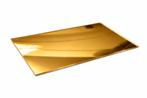 Donkergoudkleurige spiegel acrylplaat voor (laser)snijden e, Verzenden, Nieuw