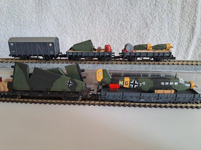 Roco, Arnold Rapido, Minitrix N - Model treinwagon (5) -, Hobby & Loisirs créatifs, Trains miniatures | Échelle N