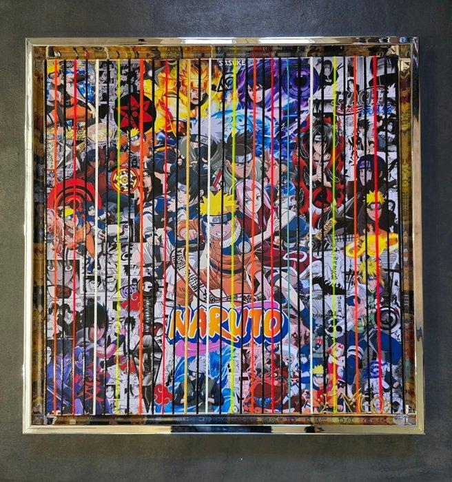 Elmago - Naruto Manga icons codebarre luxe, Antiek en Kunst, Kunst | Schilderijen | Modern