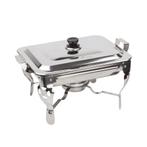 Alora Chafing Dish Chrome - Voedsel Verwarmer - Voedsel, Huis en Inrichting, Nieuw